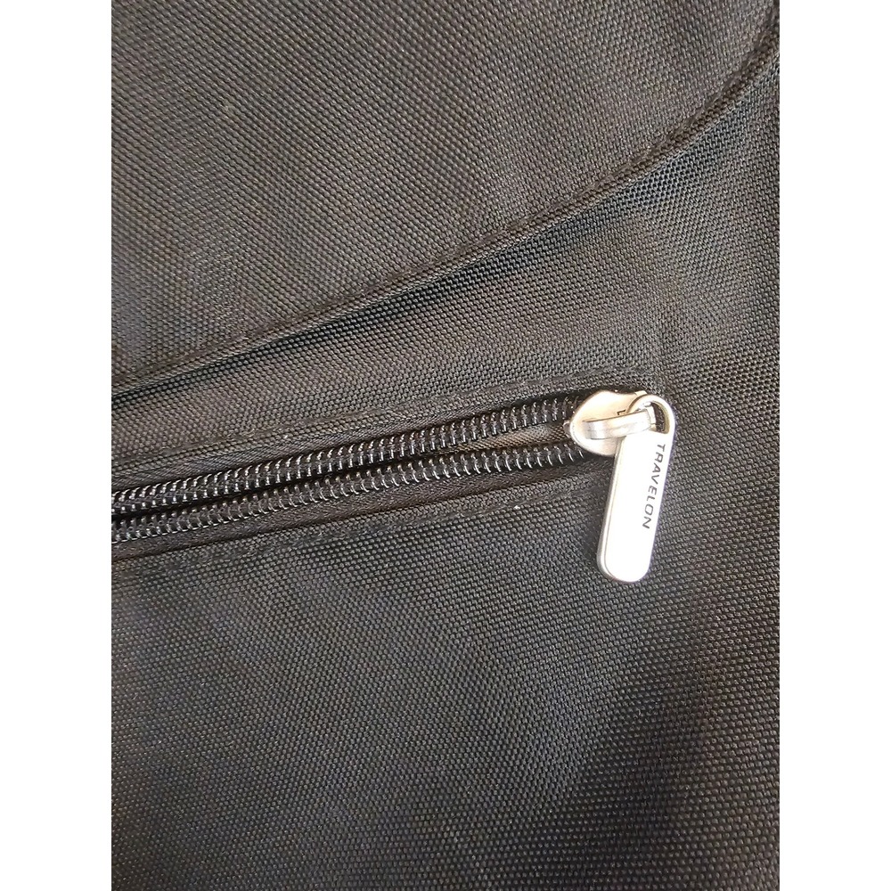 Travelon Crossbody Bag Small 8x10 Women Black Anti-Theft RFID st12 - Picture 2 of 8